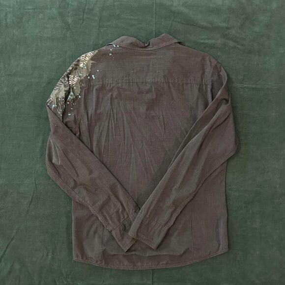 Rare vintage grunge dkny button up - Picture 5 of 5